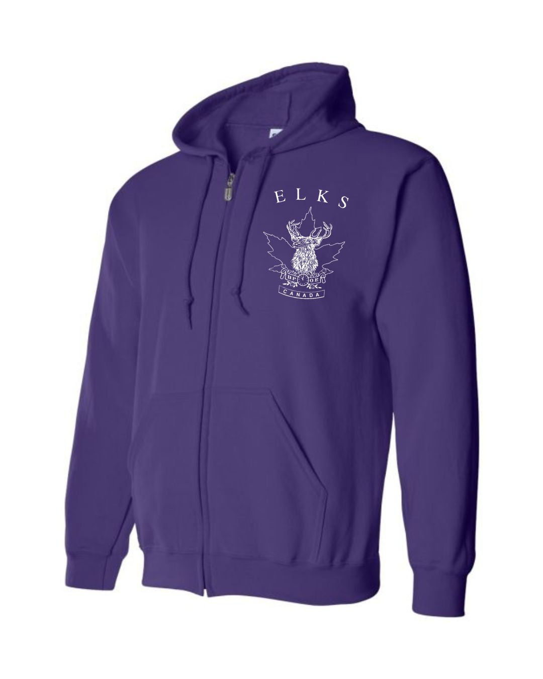 Vintage Elks Full Zip Hoodie