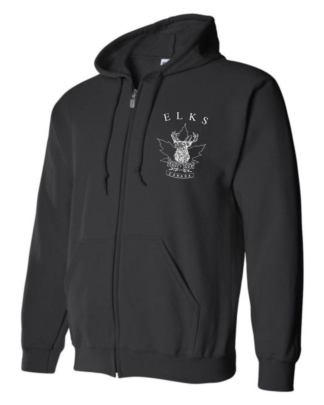 Vintage Elks Full Zip Hoodie