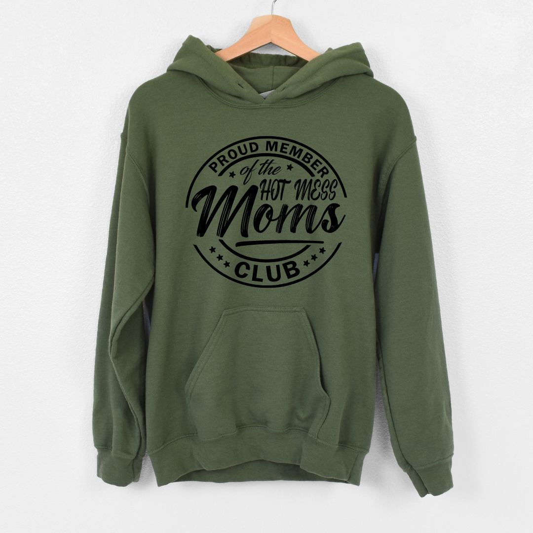 Hot mess mom hoodie