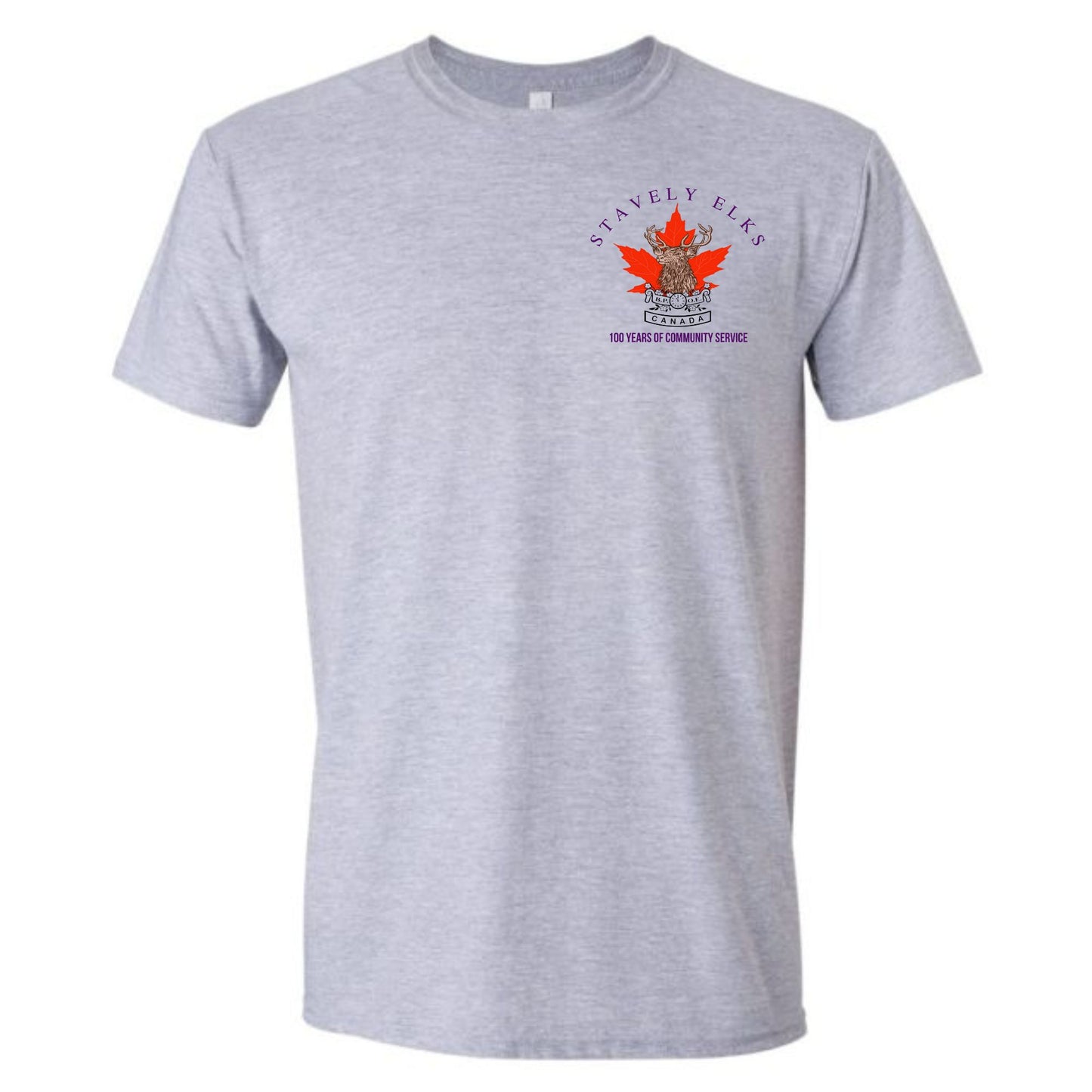 Stavely Elks 100 Year T-shirt Old Color Logo