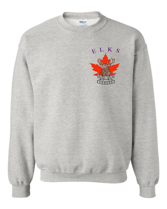 Vintage Elks Color Crewneck Sweater