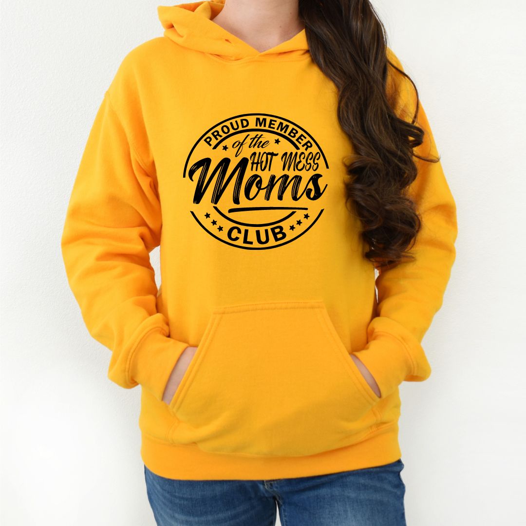 Hot mess mom hoodie